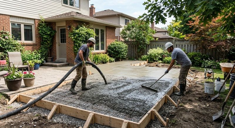 Pool Patio Installation Service