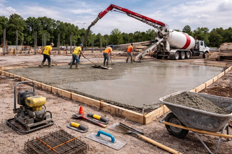 Commercial Slab Construction in Kalamazoo, MI