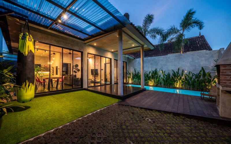 Pool Patio Installation detail