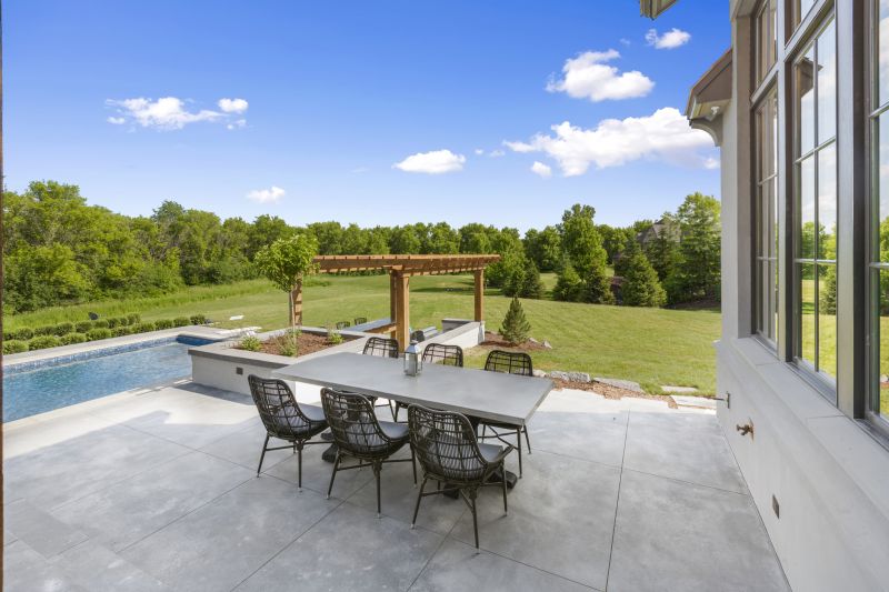Pool Patio Installation detail